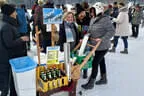 Durstexpress entlang der Rennbahn